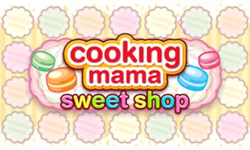 Cooking Mama - Watashi no Sweets Shop (Japan) screen shot title